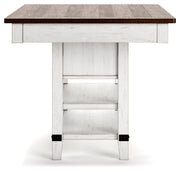 Valebeck RECT Dining Room Counter Table