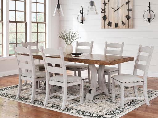 Valebeck Dining Table and 8 Chairs Default Title