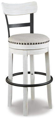 Valebeck Bar Stools Bar Height Bar Stool White