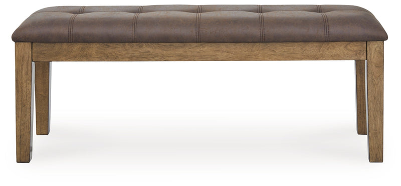 Broxtyn Large Upholstered Dining Room Bench