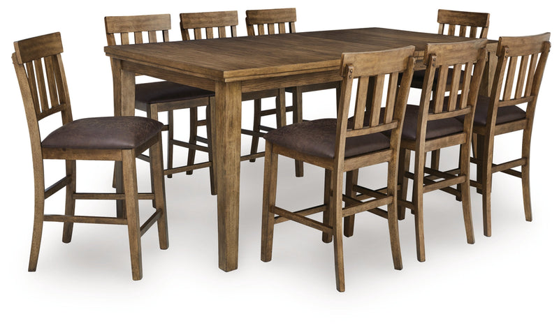 Urbinforte Dining Set (Up to 8 Barstools)