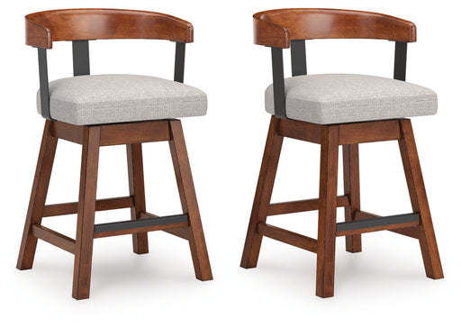 Ralene Upholstered Barstool Upholstered Swivel Barstool