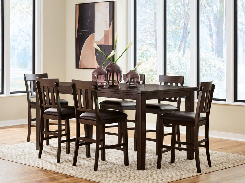 Haddigan Dining Set (Up to 8 Barstools)