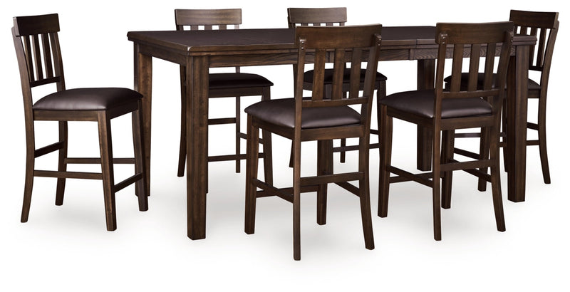 Haddigan Dining Set (Up to 8 Barstools)