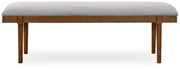 Lyncott Large Upholstered Dining Room Bench