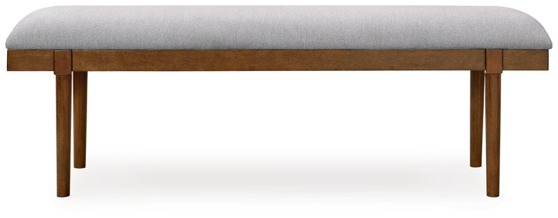 Lyncott Large Upholstered Dining Room Bench
