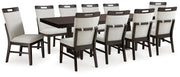 Neymorton Dining Sets Dining Table and 10 Chairs