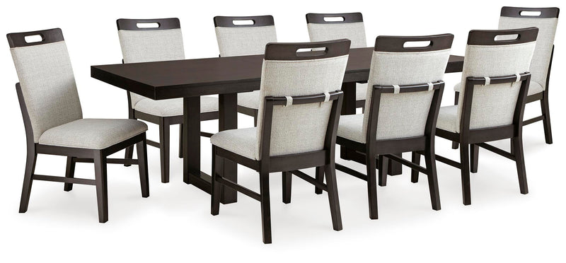 Neymorton Dining Sets Dining Table and 8 Chairs
