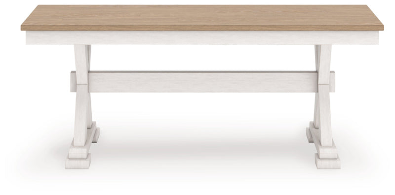 Westlinport Large Dining Room Bench