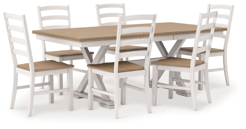 Purlaney Dining Set (Up to 8 Chairs)