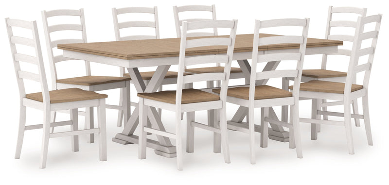 Purlaney Dining Set (Up to 8 Chairs)