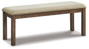 Moriville Upholstered Bench Default Title