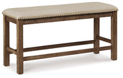 Moriville Double Upholstered Bench Default Title