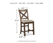 Moriville Upholstered Barstool