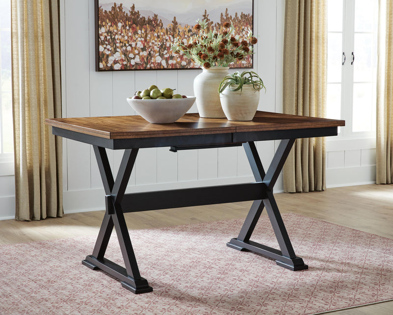 Wildenauer DRM Counter Butterfly Extension Table