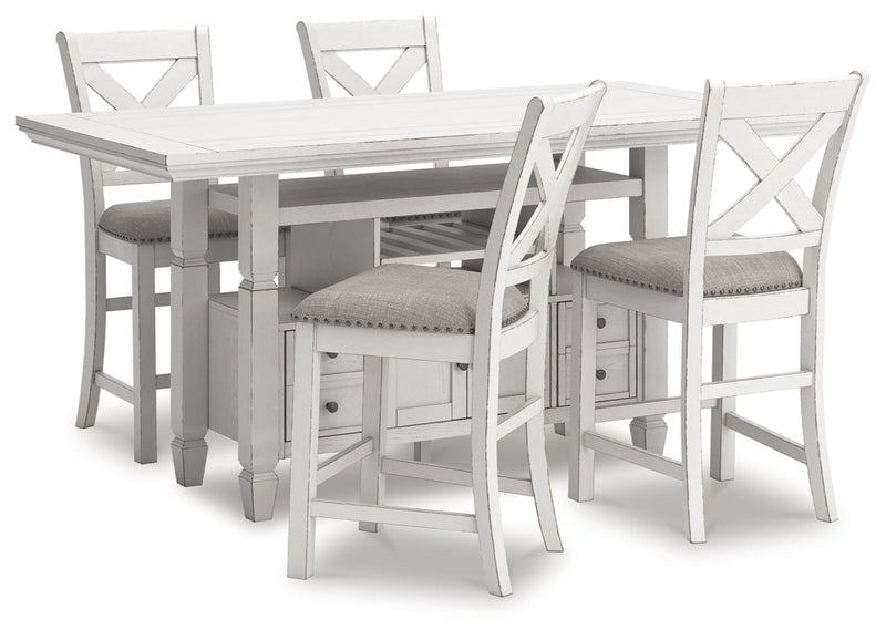 Robbinsdale Dining Set (Up to 10 Barstools)