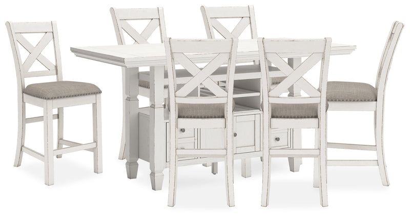 Robbinsdale Dining Set (Up to 10 Barstools)