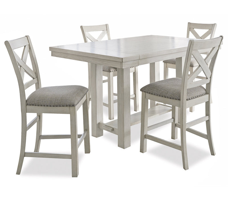 Robbinsdale Dining Set (Up to 10 Barstools)
