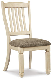 Bolanburg Dining Table and 4 Chairs and Bench with Storage