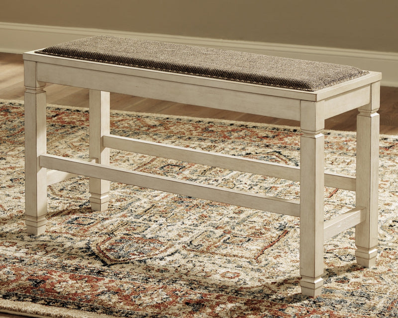 Bolanburg DBL Counter Upholstered Bench