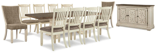 Bolanburg Dining Table and 10 Chairs Default Title