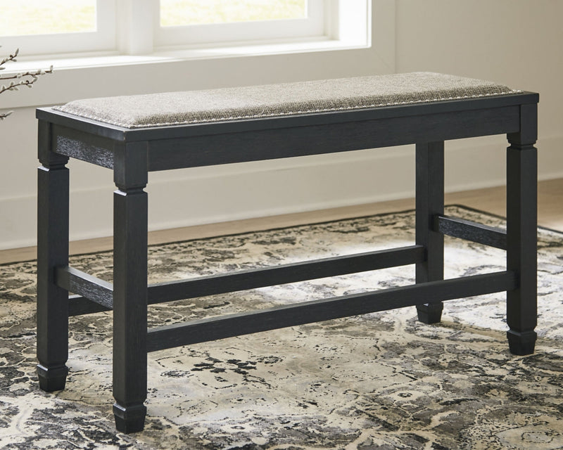 Tyler Creek DBL Counter Upholstered Bench