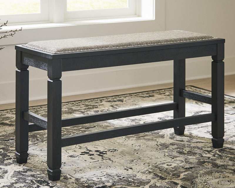 Tyler Creek DBL Counter Upholstered Bench