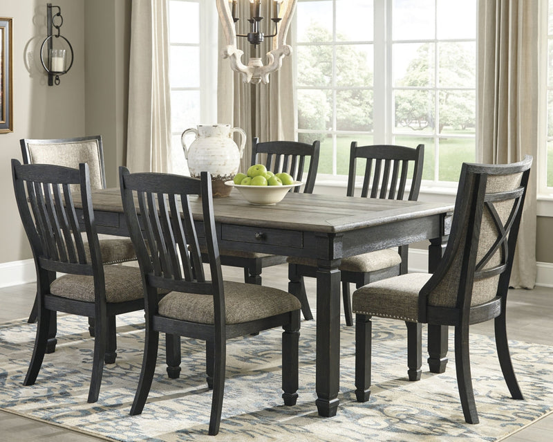 Tyler Creek Dining Set (Up to 6 Barstools)
