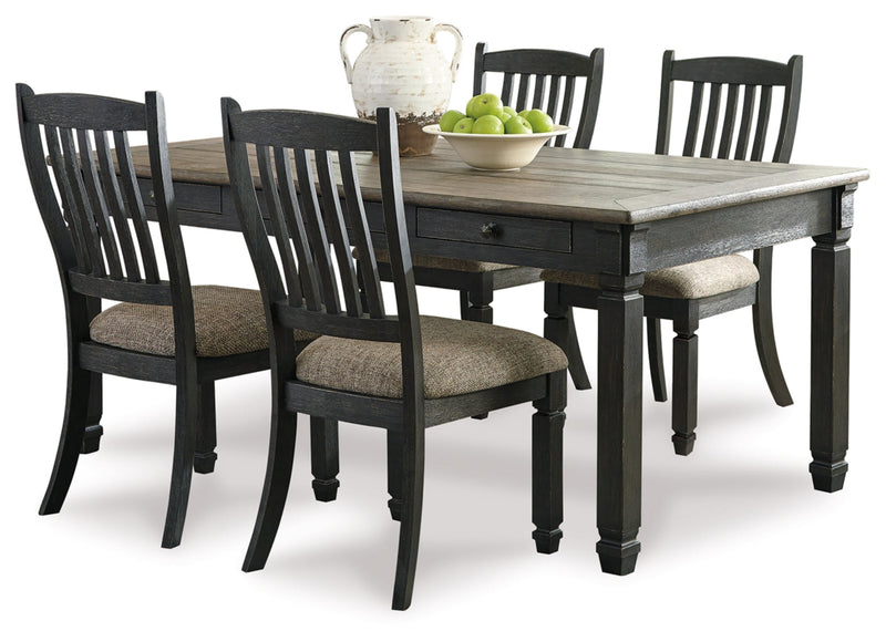 Tyler Creek Dining Set (Up to 6 Barstools)