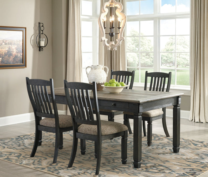Tyler Creek Dining Set (Up to 6 Barstools)