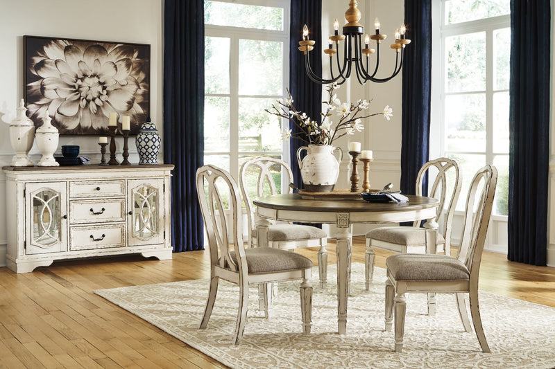 Realyn Oval Dining Room Extension Table