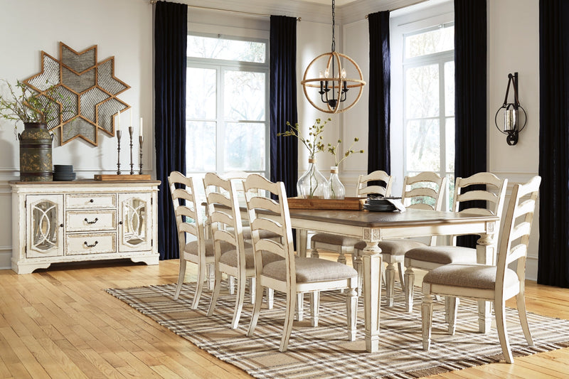 Realyn Dining Set (Up to 8 Chairs)