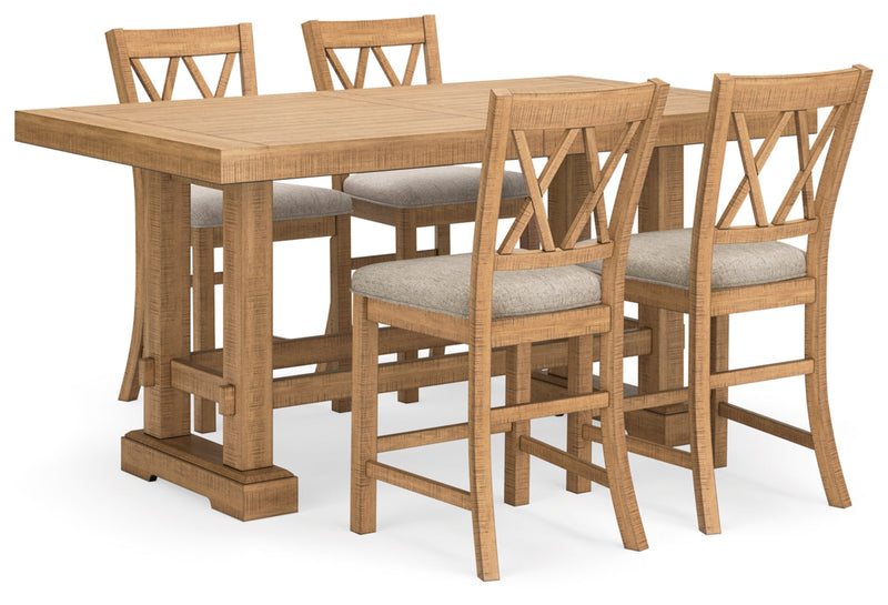 Havonplane Counter Height Dining Set (Up to 10 Barstools)