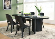 Rowanbeck Dining Sets Dining Table and 4 Chairs (v2)
