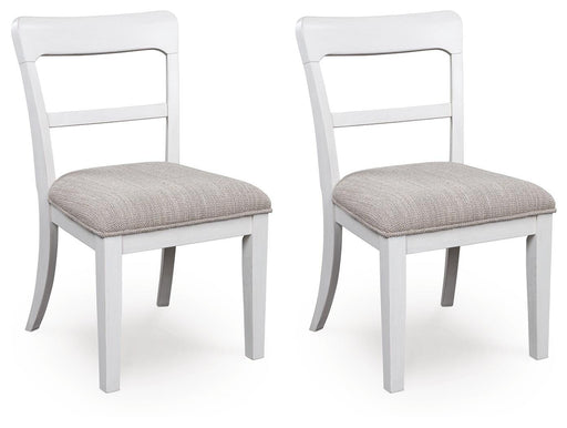 Chadworth Dining UPH Side Chair (2/CN) White