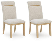 Crendlin Dining UPH Side Chair (2/CN) Default Title