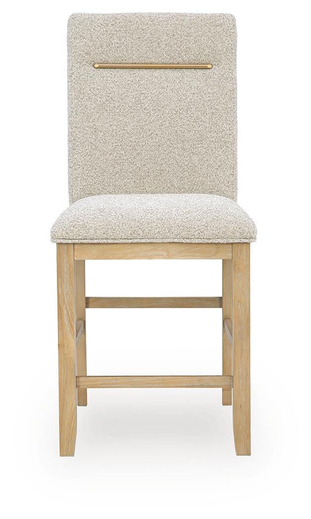 Crendlin Upholstered Barstool (2/CN)