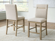 Crendlin Upholstered Barstool (2/CN)