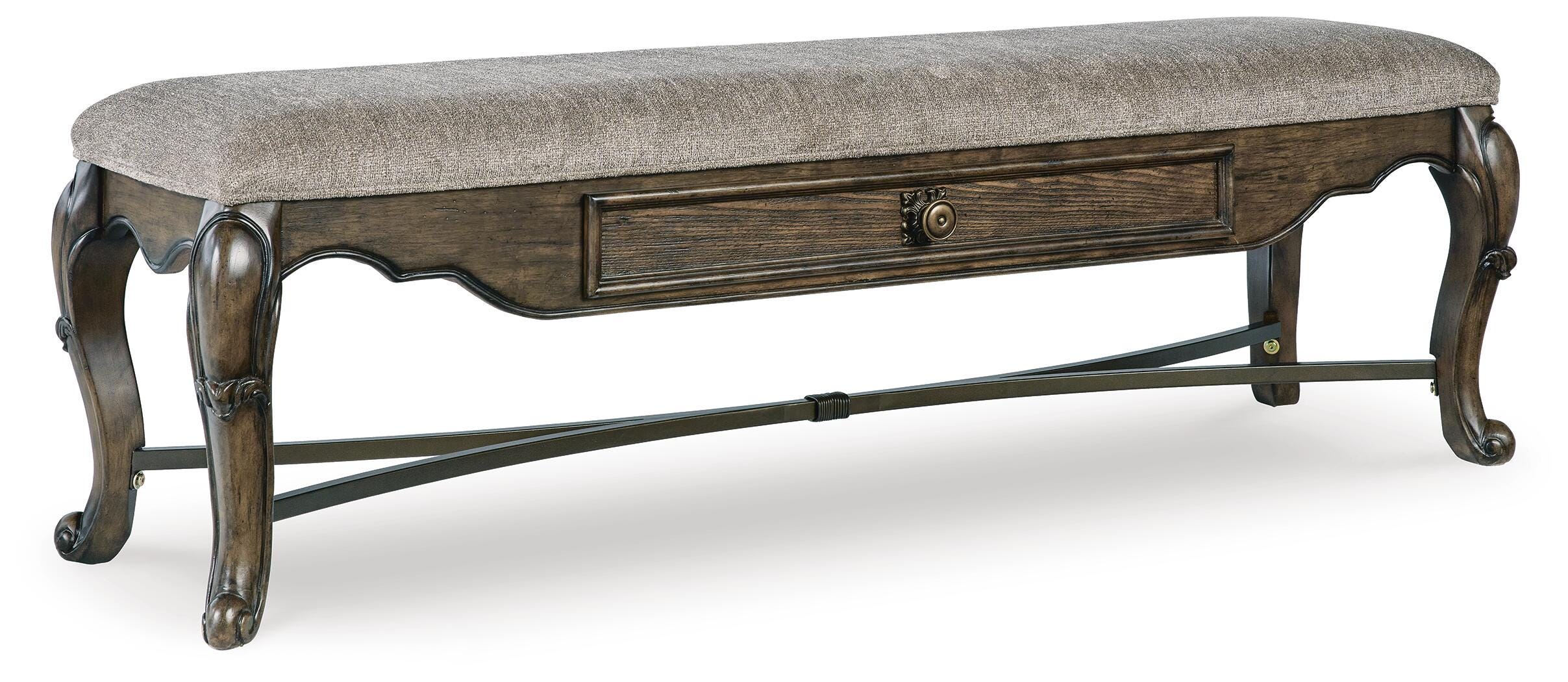 Maylee Upholstered Storage Bench - Berre Furniture