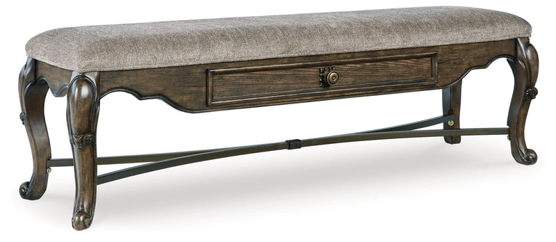 Maylee Upholstered Storage Bench Default Title