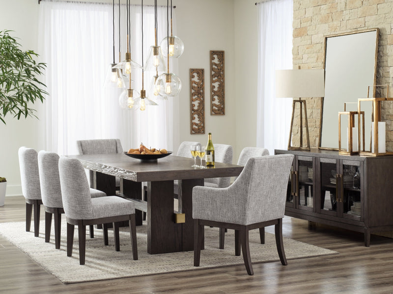 Burkhaus Dining Set (Up to 8 Chairs)