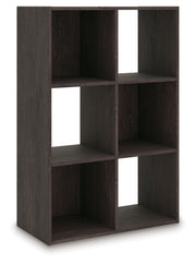 Piperton Six Cube Organizer Charcoal