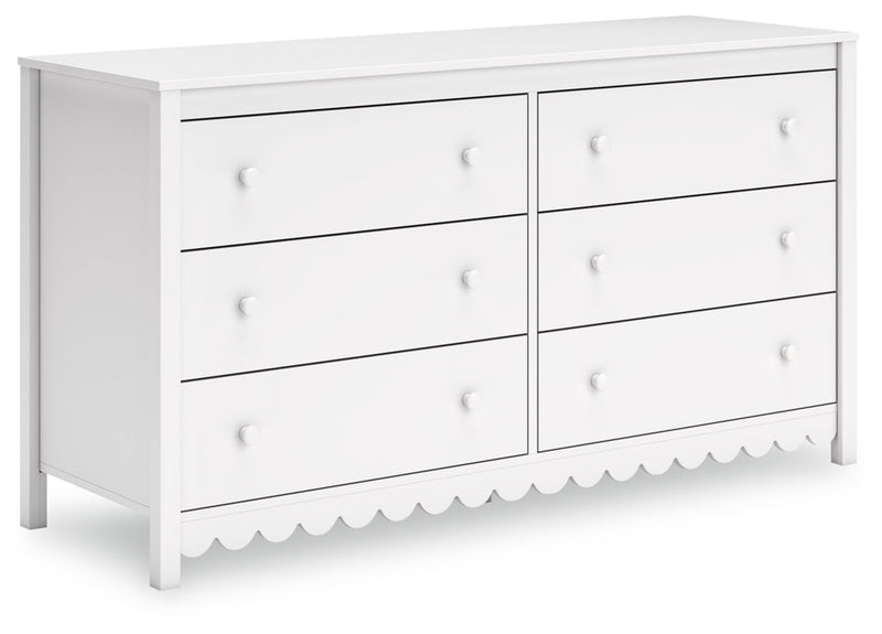 Hallityn Six Drawer Dresser
