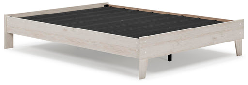 Socalle Beds Queen Platform Bed Light Natural