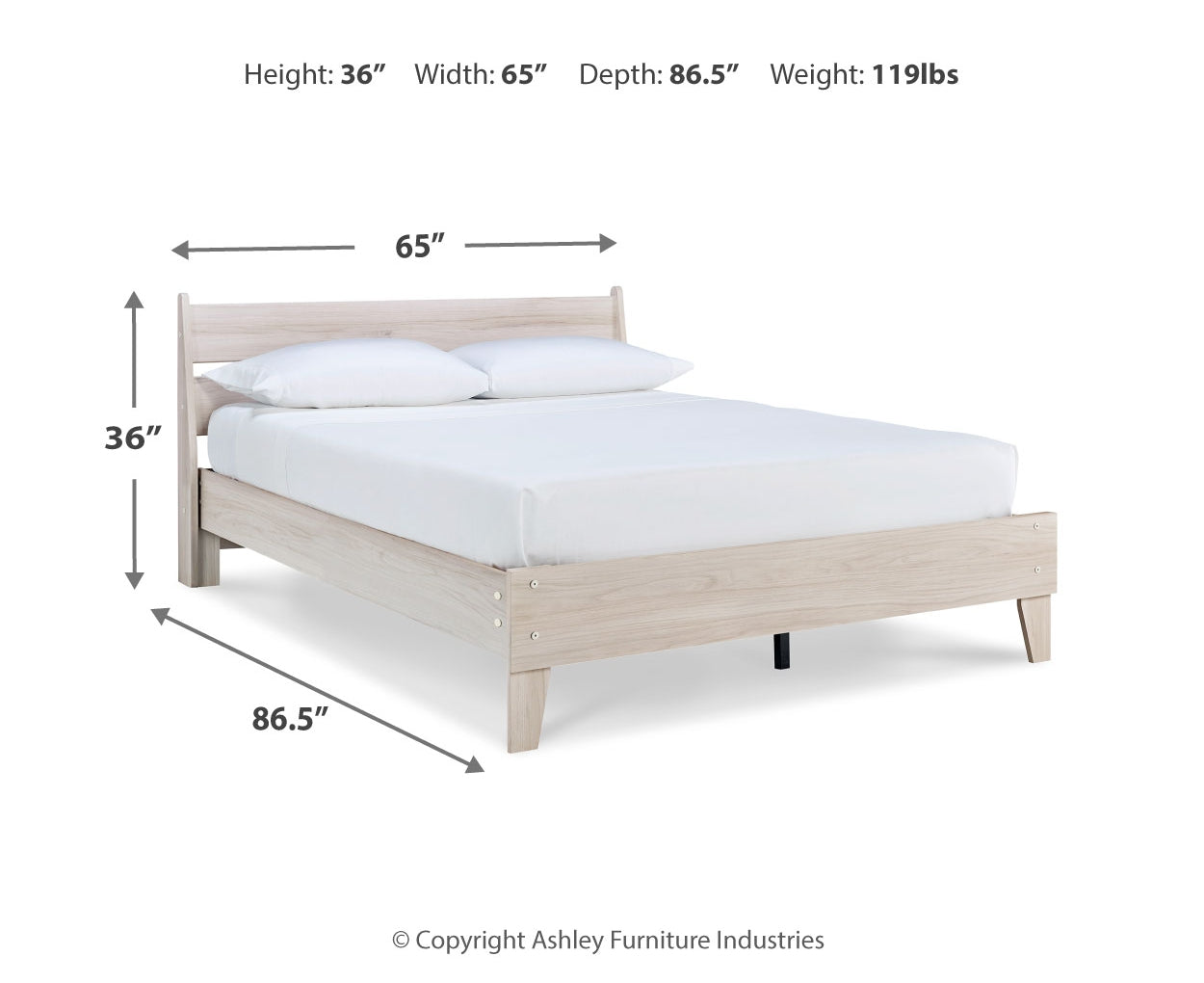 Socalle Platform Bed