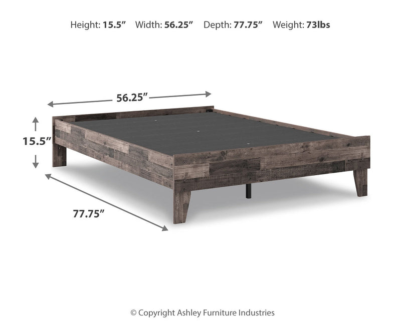 Neilsville Platform Bed