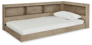 Oliah Bookcase Storage Bed Twin