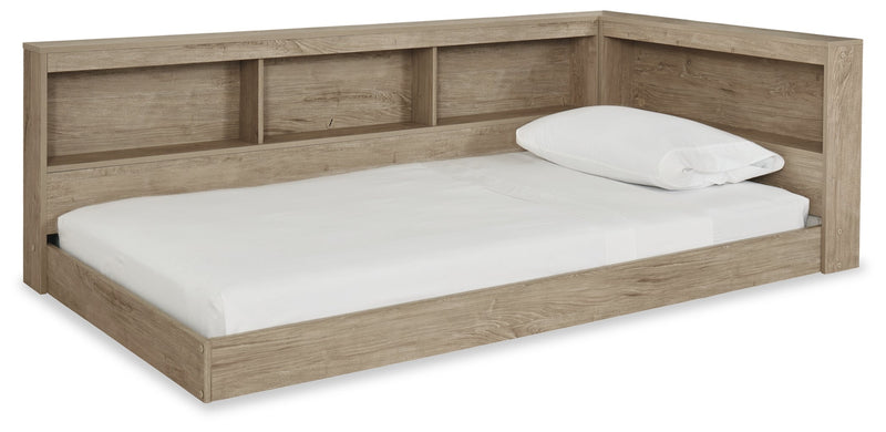 Oliah Bookcase Storage Bed Twin