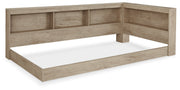 Oliah Bookcase Storage Bed