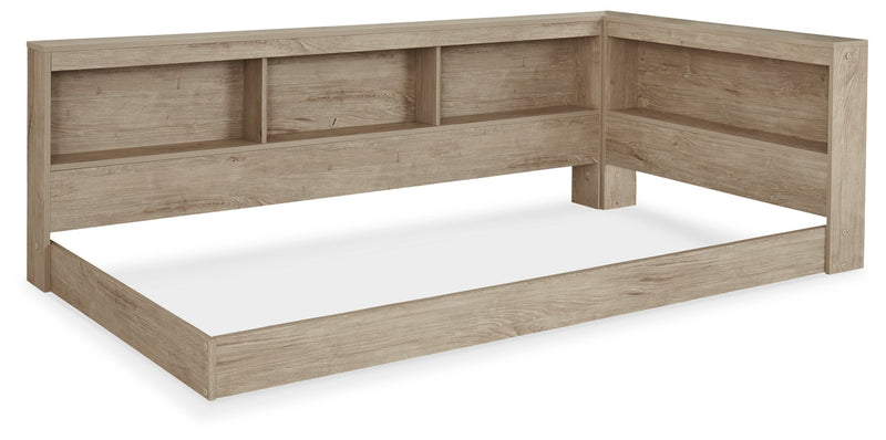 Oliah Bookcase Storage Bed